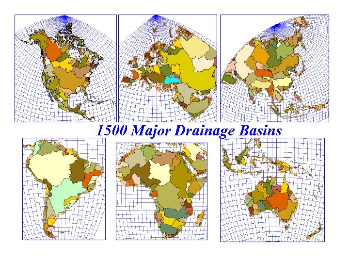 1500 Major Drainage Basins 