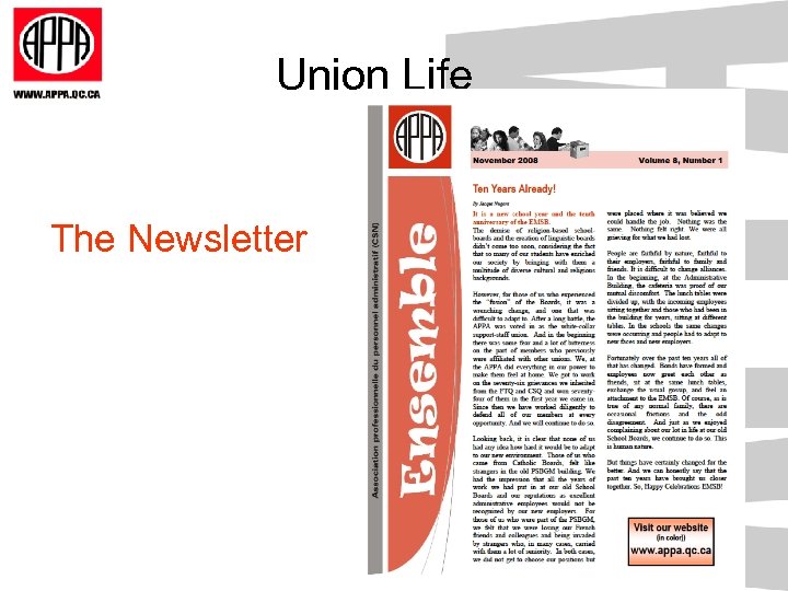 Union Life The Newsletter 