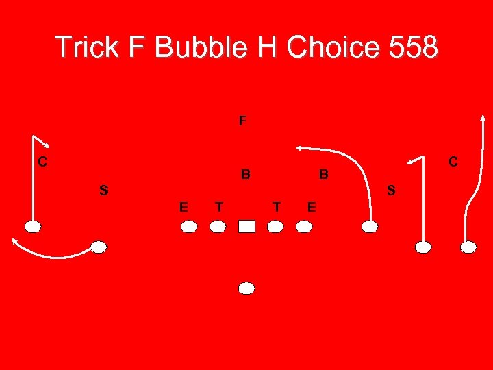 Trick F Bubble H Choice 558 F C B S S E T T