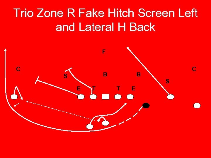 Trio Zone R Fake Hitch Screen Left and Lateral H Back F C B