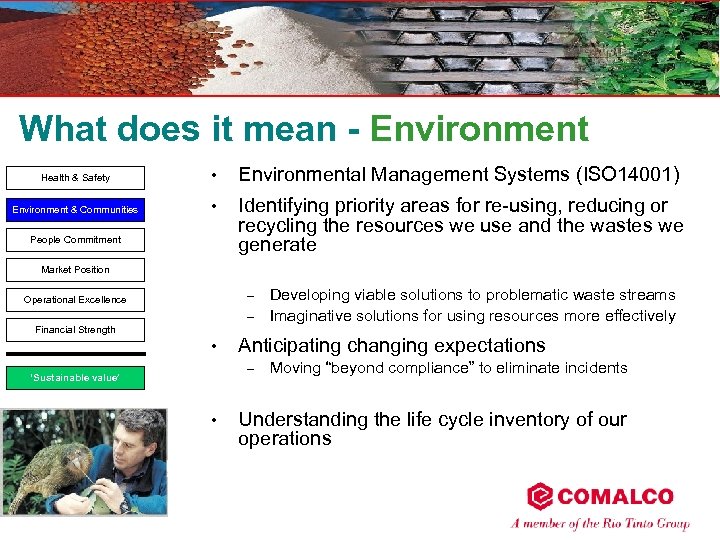 What does it mean - Environment Health & Safety • Environmental Management Systems (ISO