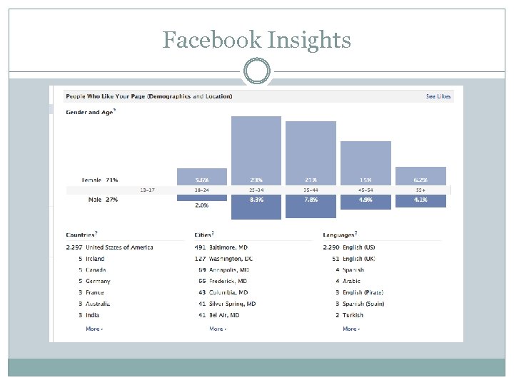 Facebook Insights 