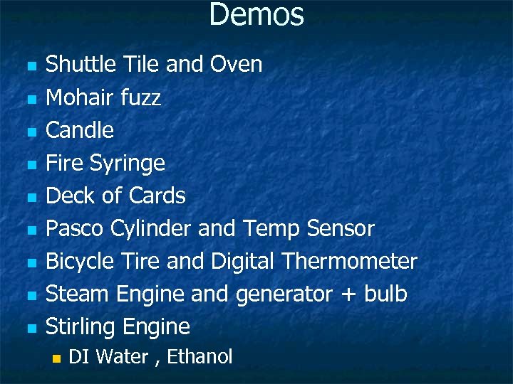 Demos n n n n n Shuttle Tile and Oven Mohair fuzz Candle Fire