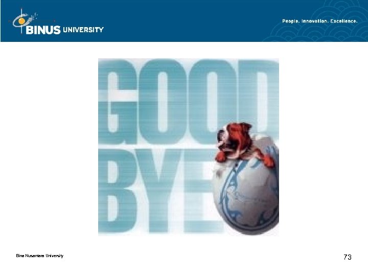 Bina Nusantara University 73 