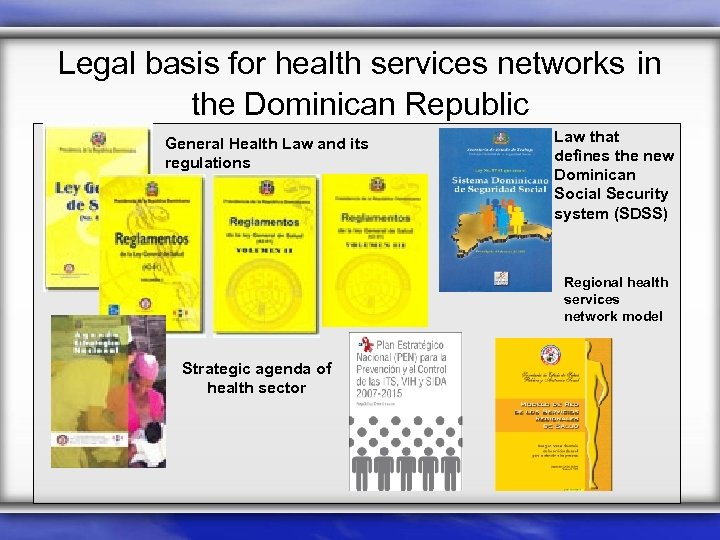 Legal basis for health services networks in the Dominican Republic General Health Law and