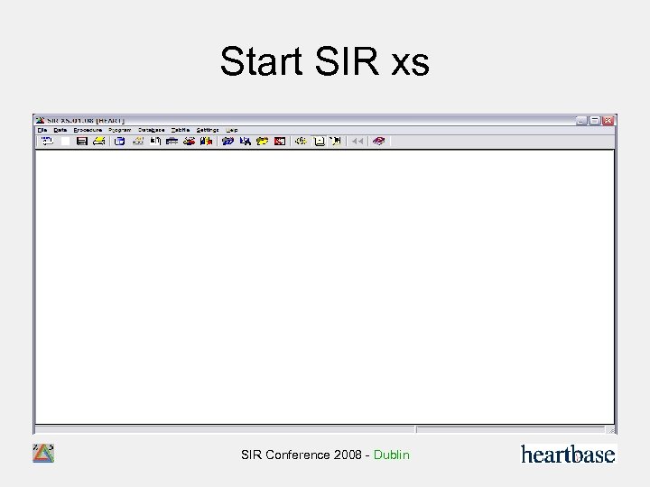 Start SIR xs SIR Conference 2008 - Dublin 