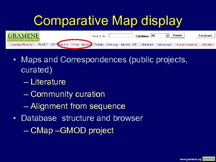 Comparative Map display • Maps and Correspondences (public projects, curated) – Literature – Community