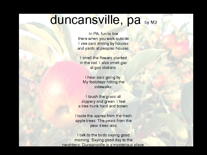 duncansville, pa by MJ In PA, fun to live there when you walk outside