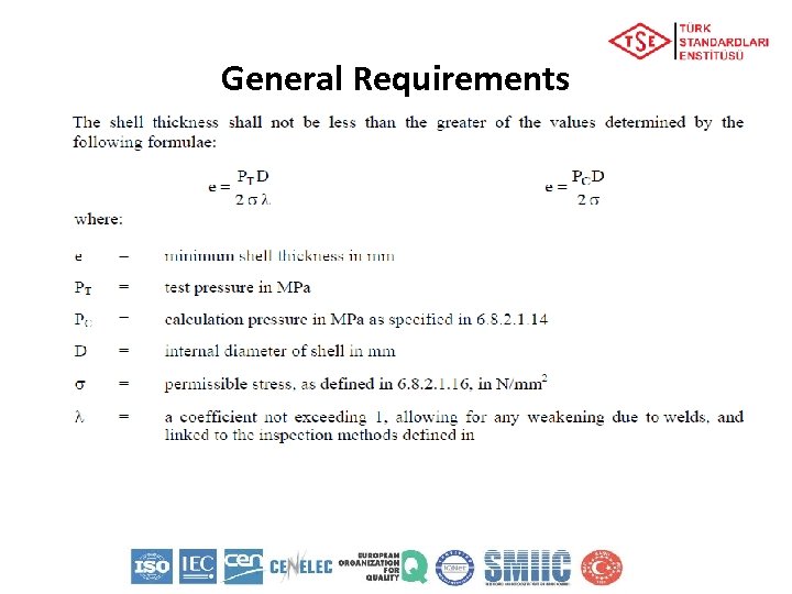 General Requirements 