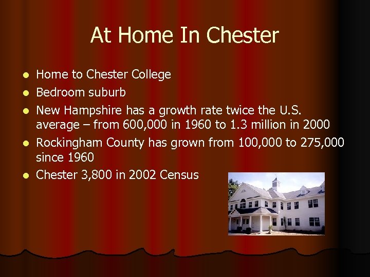 At Home In Chester l l l Home to Chester College Bedroom suburb New