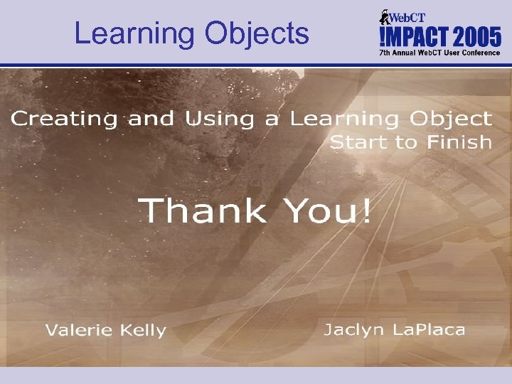 Learning Objects 