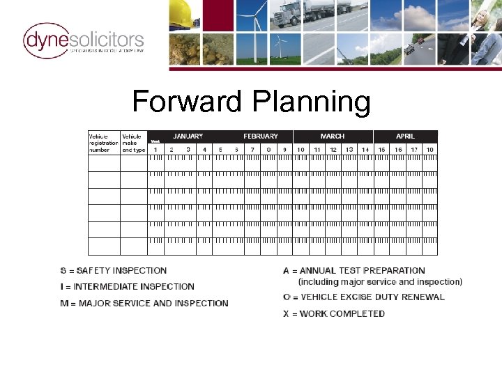 Forward Planning 
