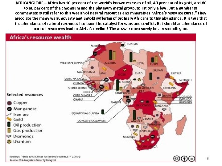 AFRICANGLOBE – Africa has 10 per cent of the world’s known reserves of oil,