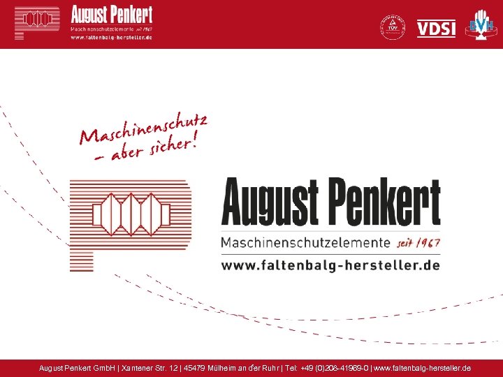 x August Penkert Gmb. H | Xantener Str. 12 | 45479 Mülheim an der