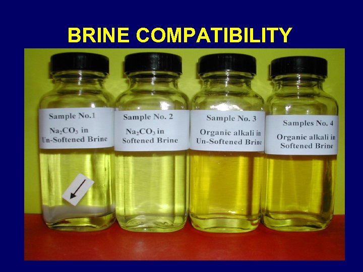 BRINE COMPATIBILITY 