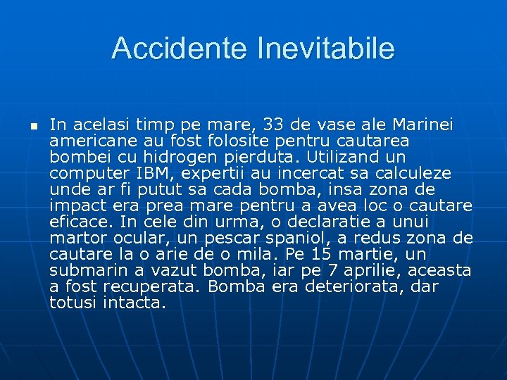 Accidente Inevitabile n In acelasi timp pe mare, 33 de vase ale Marinei americane