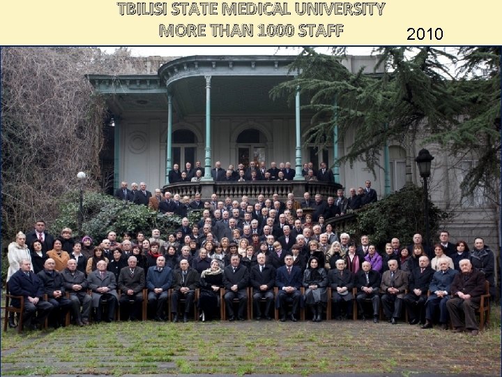 TBILISI STATE MEDICAL UNIVERSITY MORE THAN 1000 STAFF 2010 