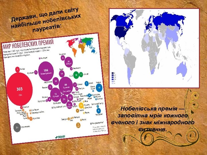 іту али св д ави, що елівських Держ об ільше н тів: найб лауреа