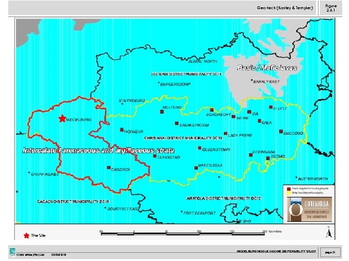 Geo-tech (Kantey & Templer) Figure 2. 6. 1 The Site MIDDELBURG MIDDLE INCOME 200