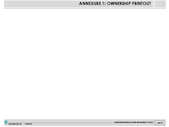 ANNEXURE 1: OWNERSHIP PRINTOUT MIDDELBURG MIDDLE INCOME 200 FEASIBILITY STUDY CNd. V africa (Pty)