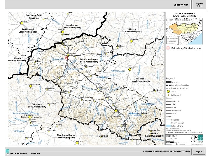 Locality Plan MIDDELBURG MIDDLE INCOME 200 FEASIBILITY STUDY CNd. V africa (Pty) Ltd 2018/03/18