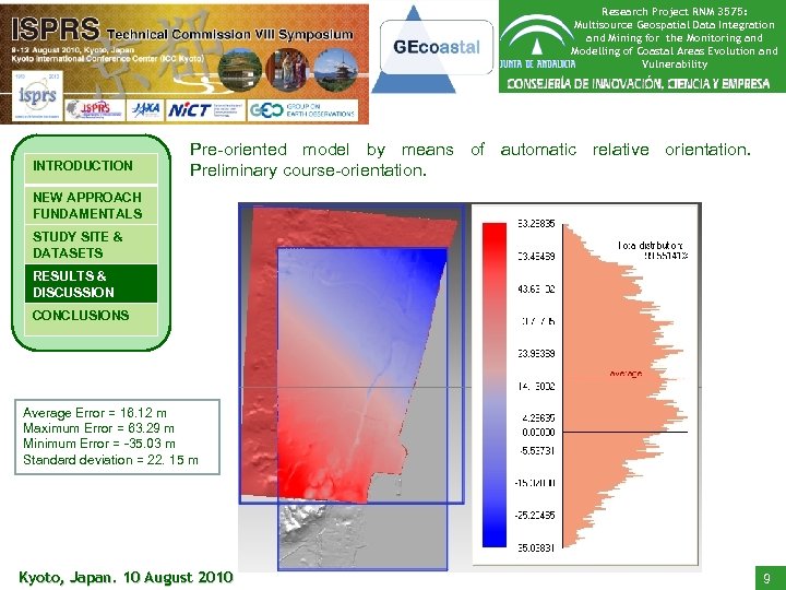 Research Project RNM 3575: Multisource Geospatial Data Integration and Mining for the Monitoring and