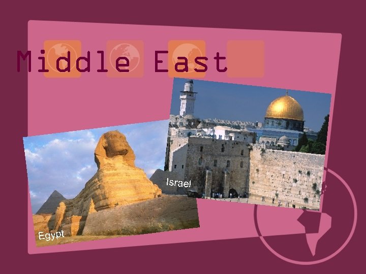 Middle East Israel Egypt 