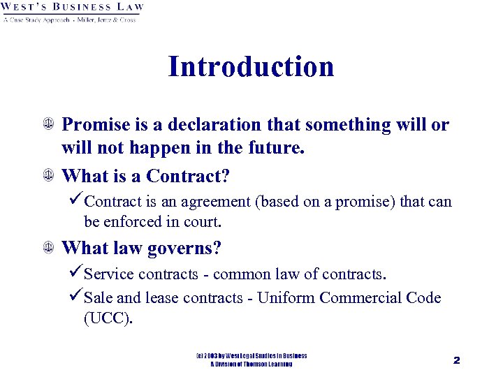 Introduction Promise is a declaration that something will or will not happen in the