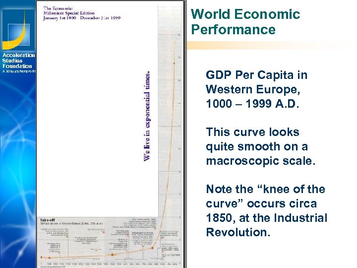 World Economic Performance Acceleration Studies Foundation A 501(c)(3) Nonprofit GDP Per Capita in Western