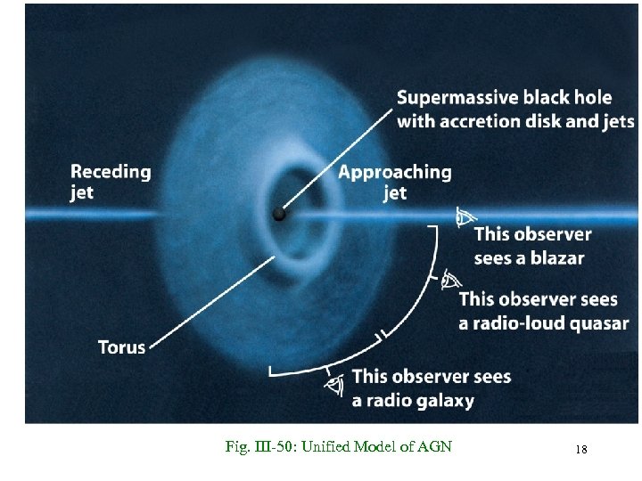 Fig. III-50: Unified Model of AGN 18 