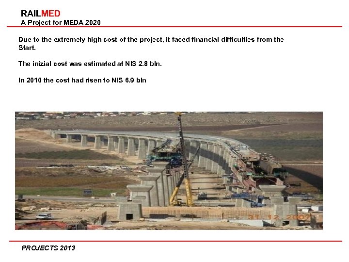 RAILMED A Project for MEDA 2020 Due to the extremely high cost of the