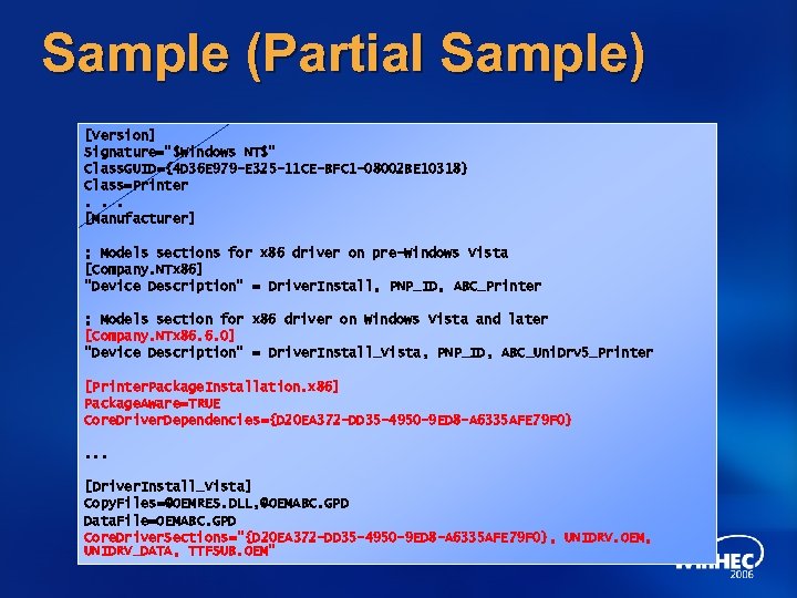 Sample (Partial Sample) [Version] Signature=