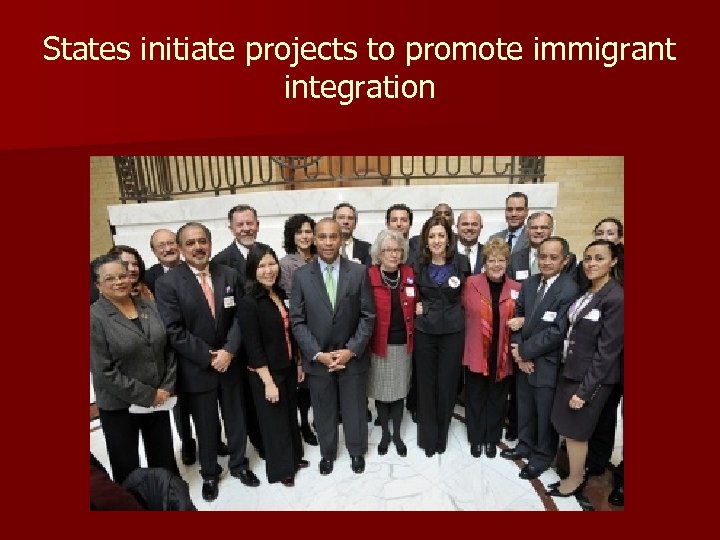 States initiate projects to promote immigrant integration 