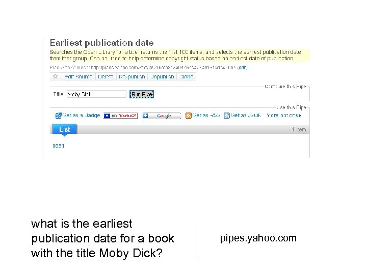 what is the earliest publication date for a book with the title Moby Dick?