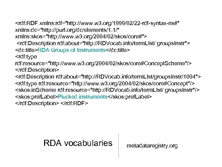 <rdf: RDF xmlns: rdf=