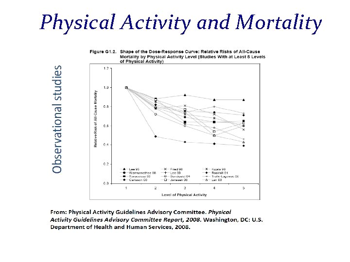 Physical Activity and Mortality 