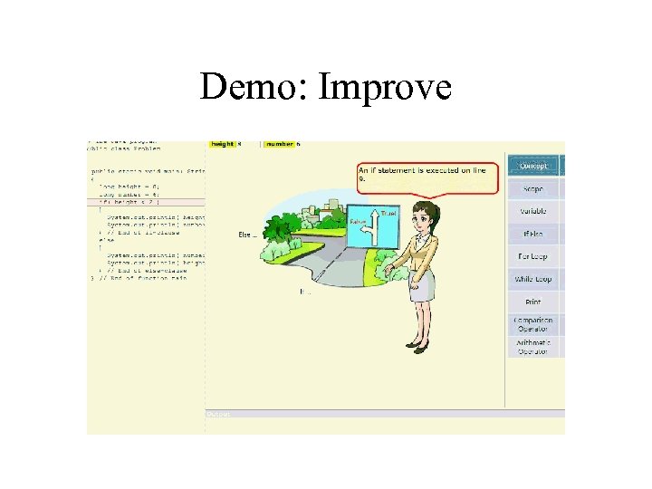 Demo: Improve 