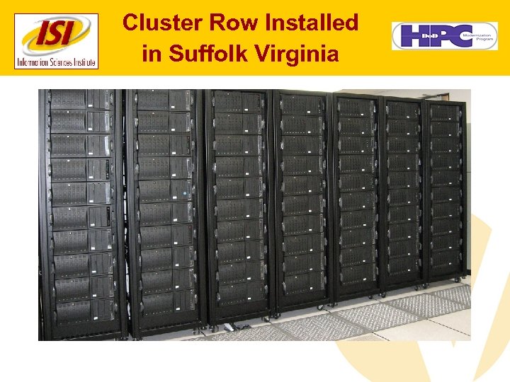 Cluster Row Installed in Suffolk Virginia 