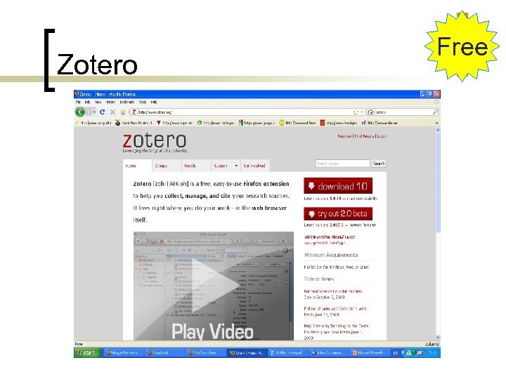 Zotero Free 
