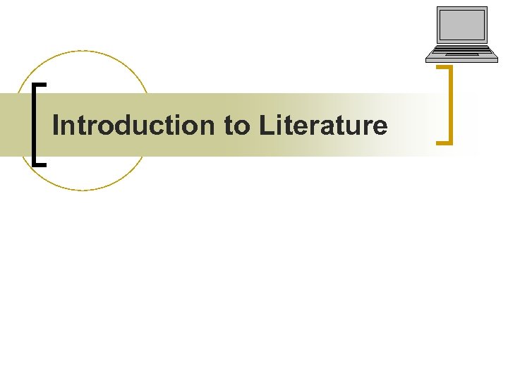 Introduction to Literature 