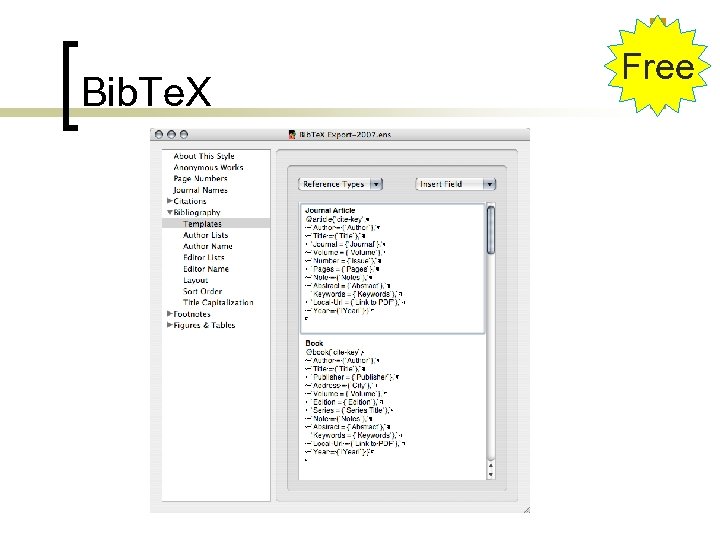 Bib. Te. X Free 