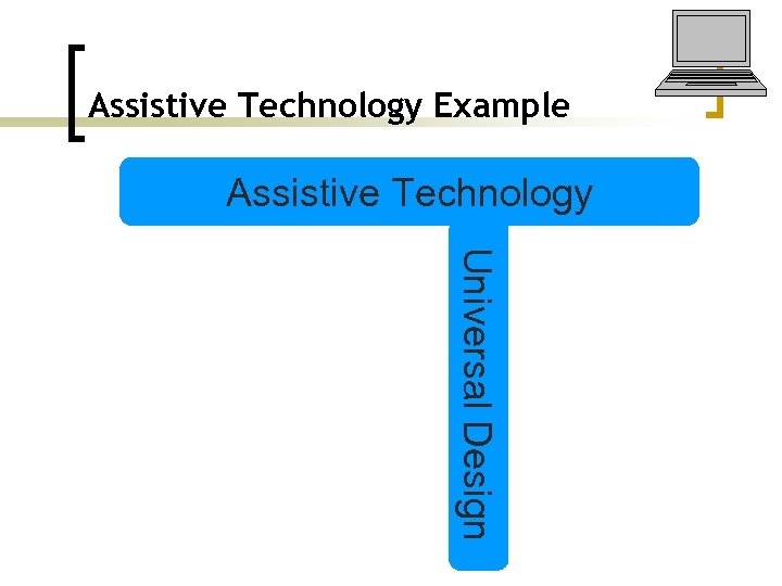 Assistive Technology Example Assistive Technology Universal Design 