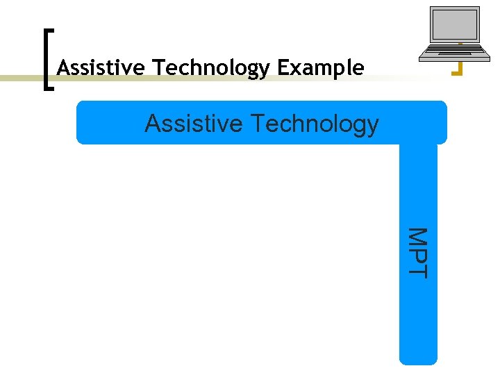 Assistive Technology Example Assistive Technology MPT 