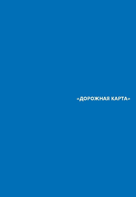  «ДОРОЖНАЯ КАРТА» 