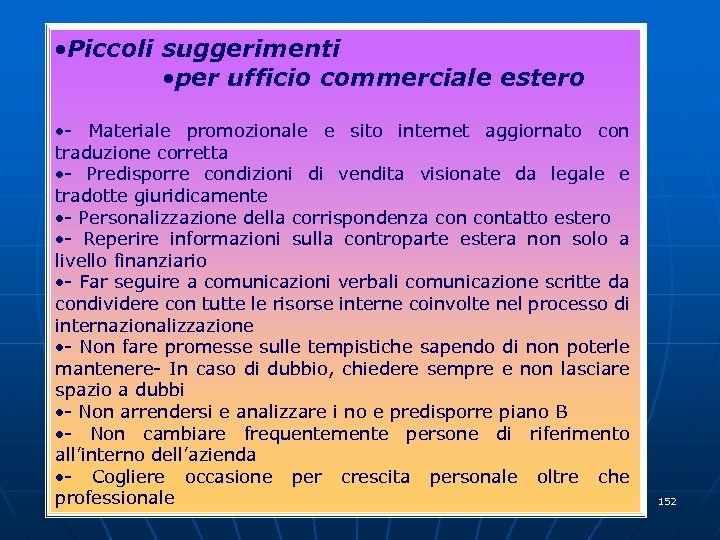  Piccoli suggerimenti per ufficio commerciale estero - Materiale promozionale e sito internet aggiornato