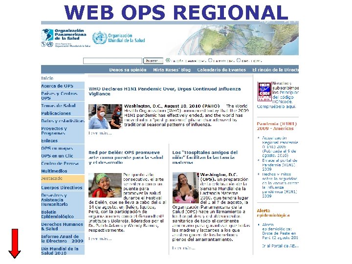 WEB OPS REGIONAL 