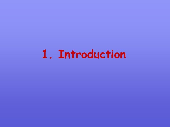 1. Introduction 