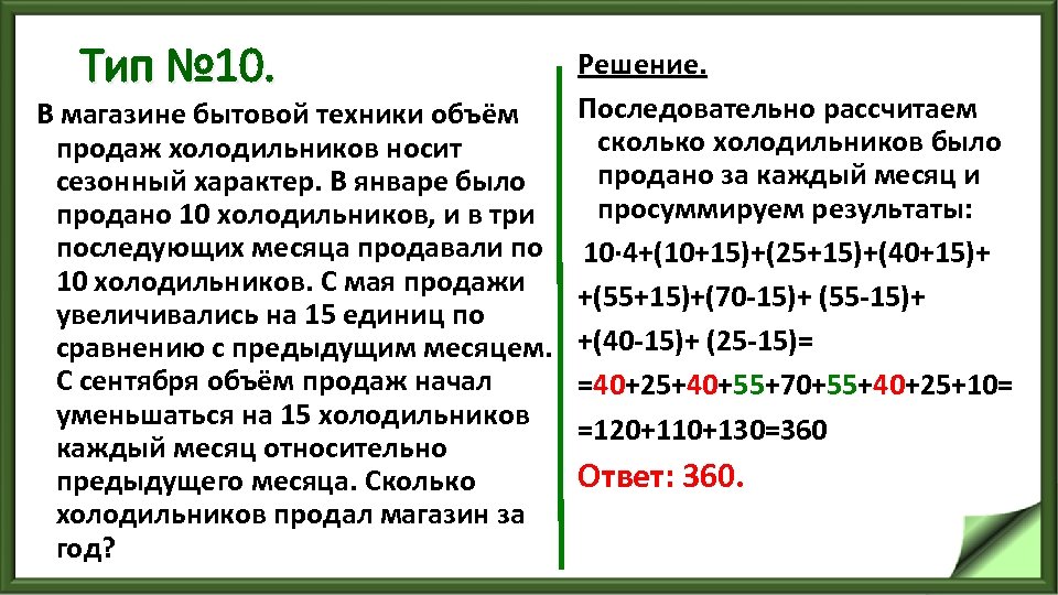 На рисунке точками показаны объемы месячных продаж холодильников в магазине бытовой техники по го