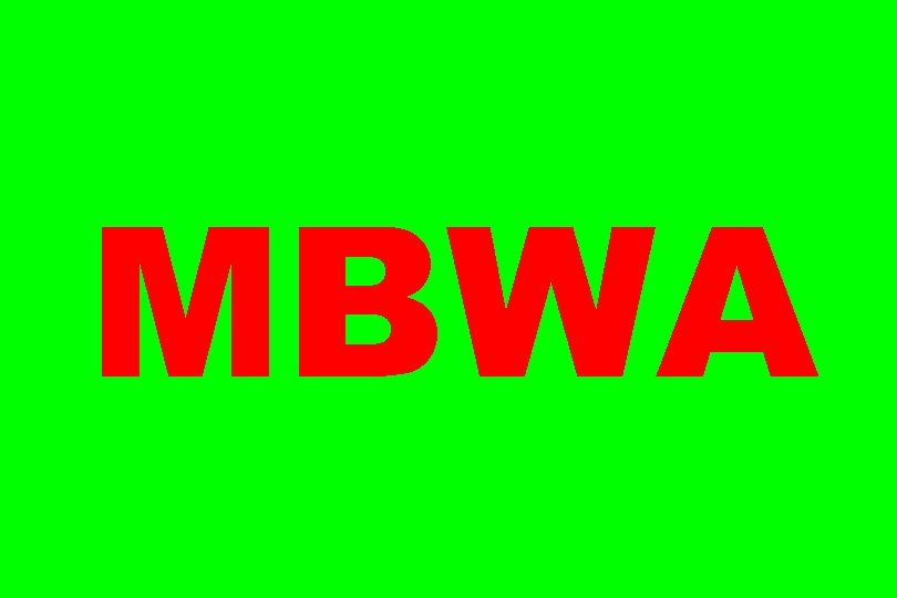 MBWA 