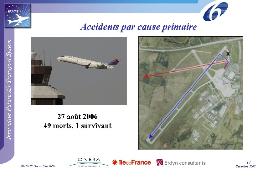 Innovative Future Air Transport System Accidents par cause primaire 27 août 2006 49 morts,